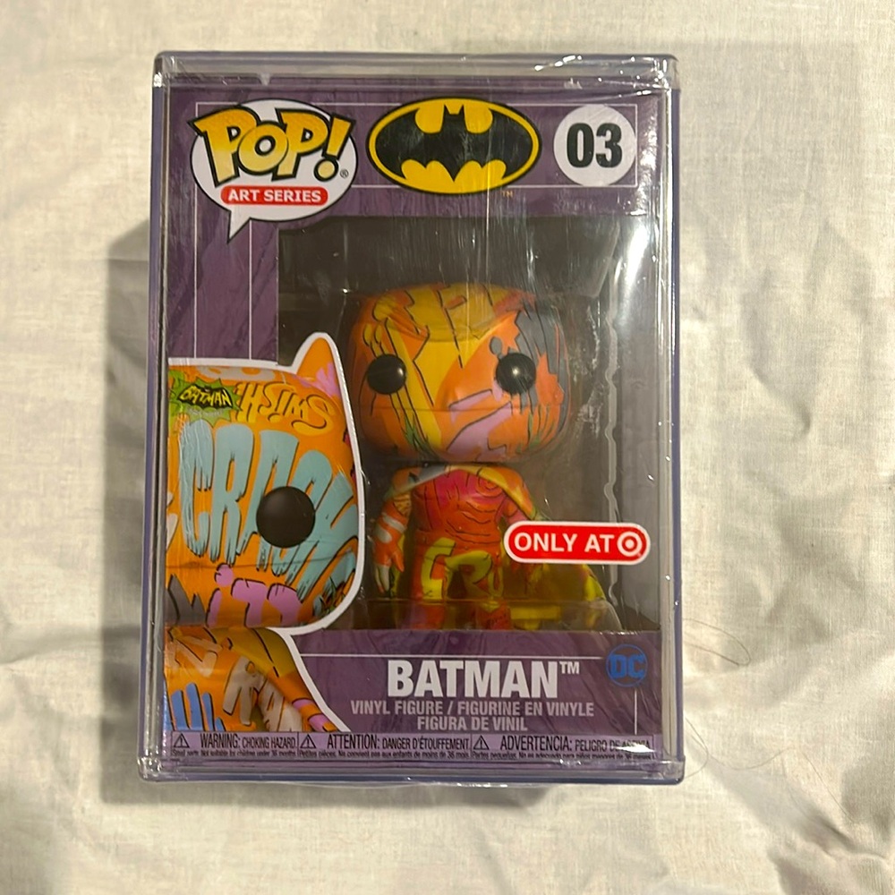 Funko POP! Art Series Batman 03 Target Exclusive!  In hard Case!
